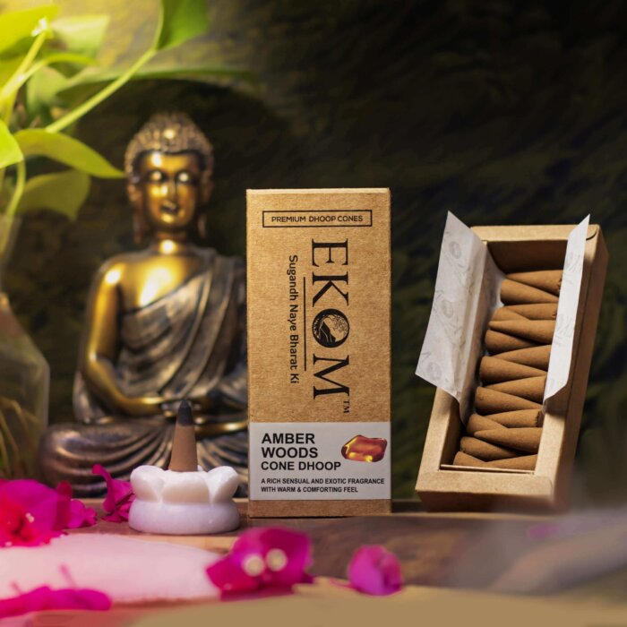 AMBER WOODS: Blissful Dhoop Cones